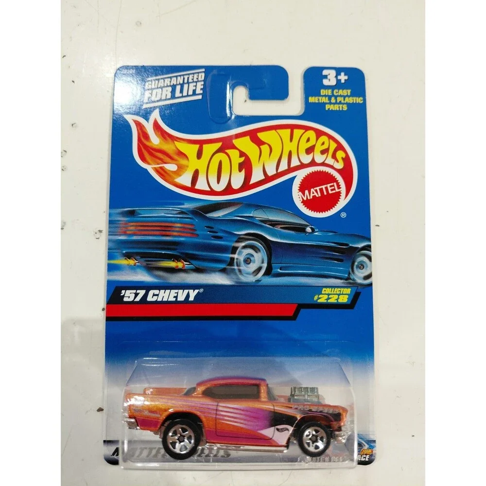 NIP Hot Wheels 1999 Main Line 1:64 Die Cast 1957 Chevrolet Bel Classic Car